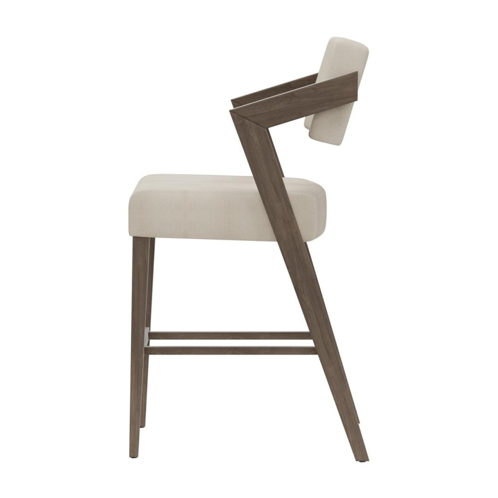 Seating | Snyder Wood Stool Kitchen & Dining Aged Gray