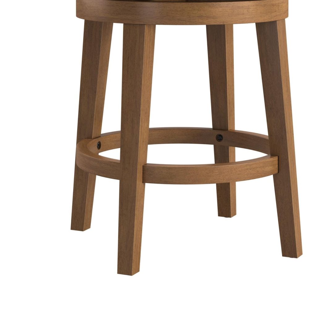 Seating | Tarryn Wood Stool Kitchen & Dining Medium Oak