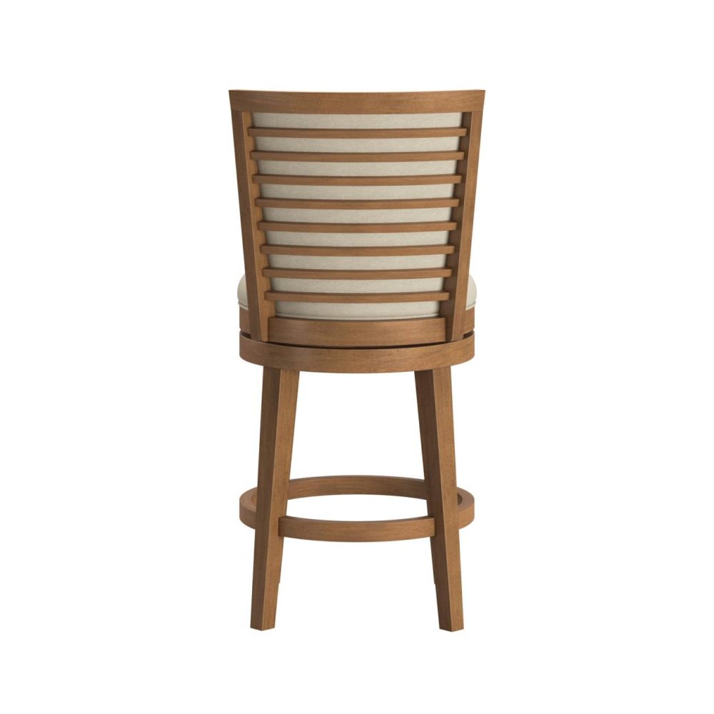 Seating | Tarryn Wood Stool Kitchen & Dining Medium Oak