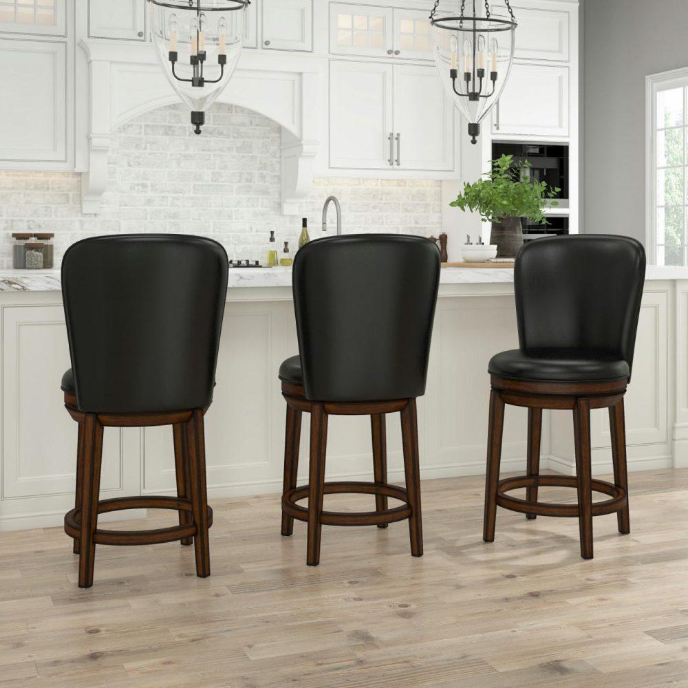 Seating | Victoria Wood Stool Kitchen & Dining Dark Chestnut