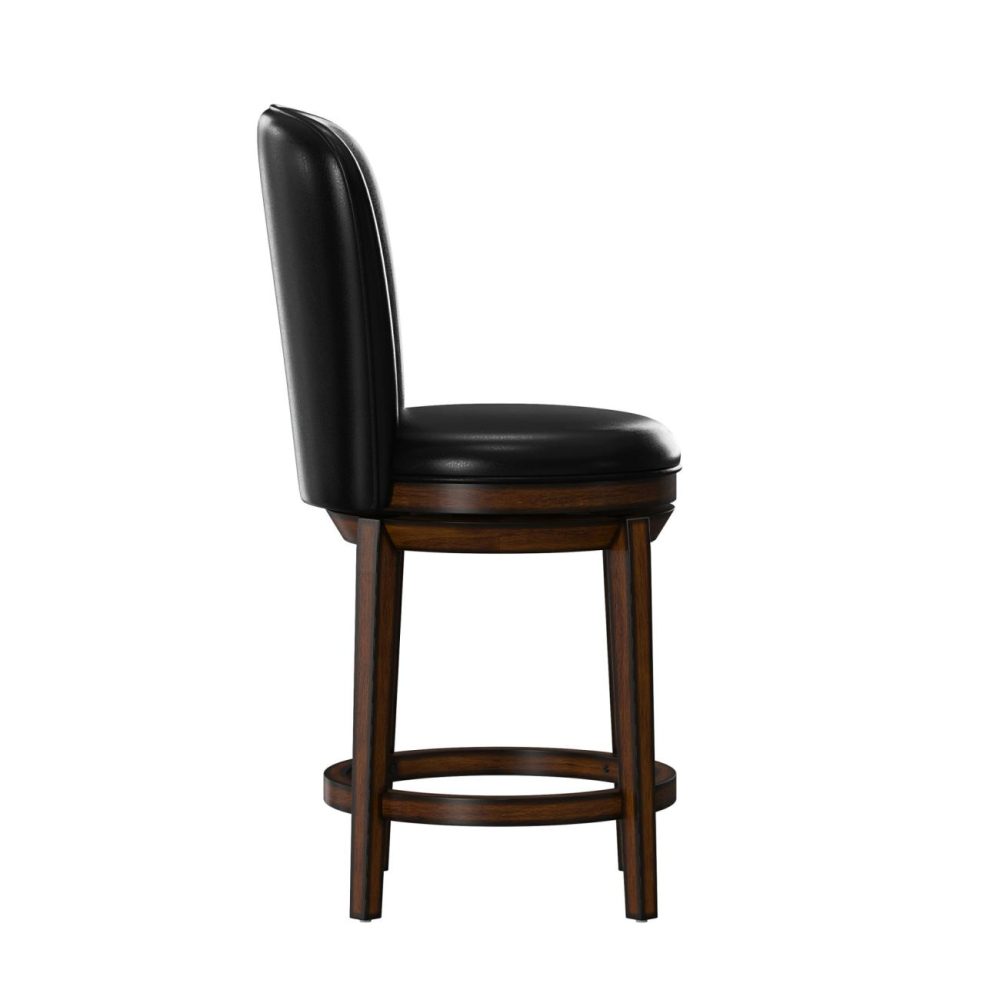 Seating | Victoria Wood Stool Kitchen & Dining Dark Chestnut