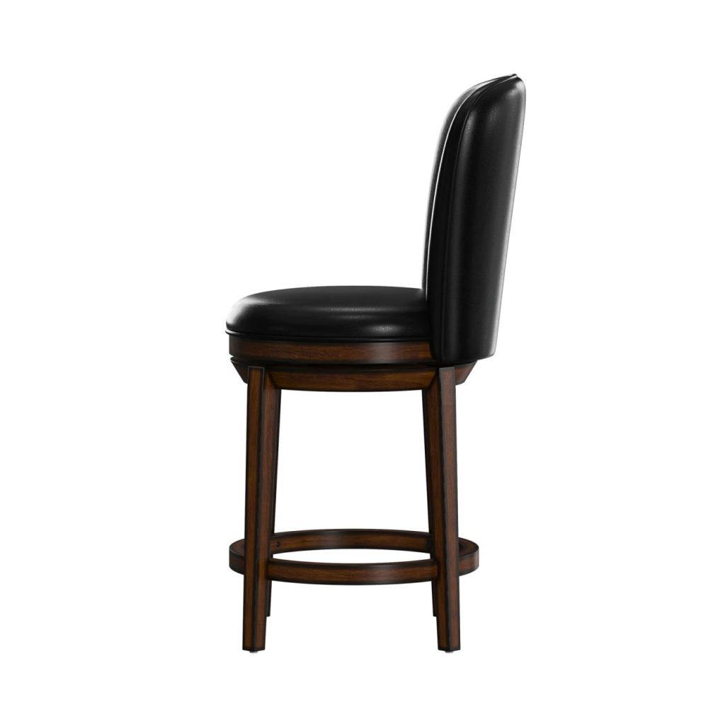 Seating | Victoria Wood Stool Kitchen & Dining Dark Chestnut