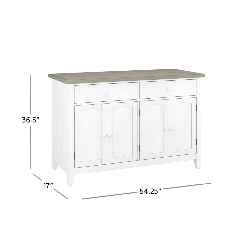 Sideboards | Clarion Wood Server Kitchen & Dining Sea White