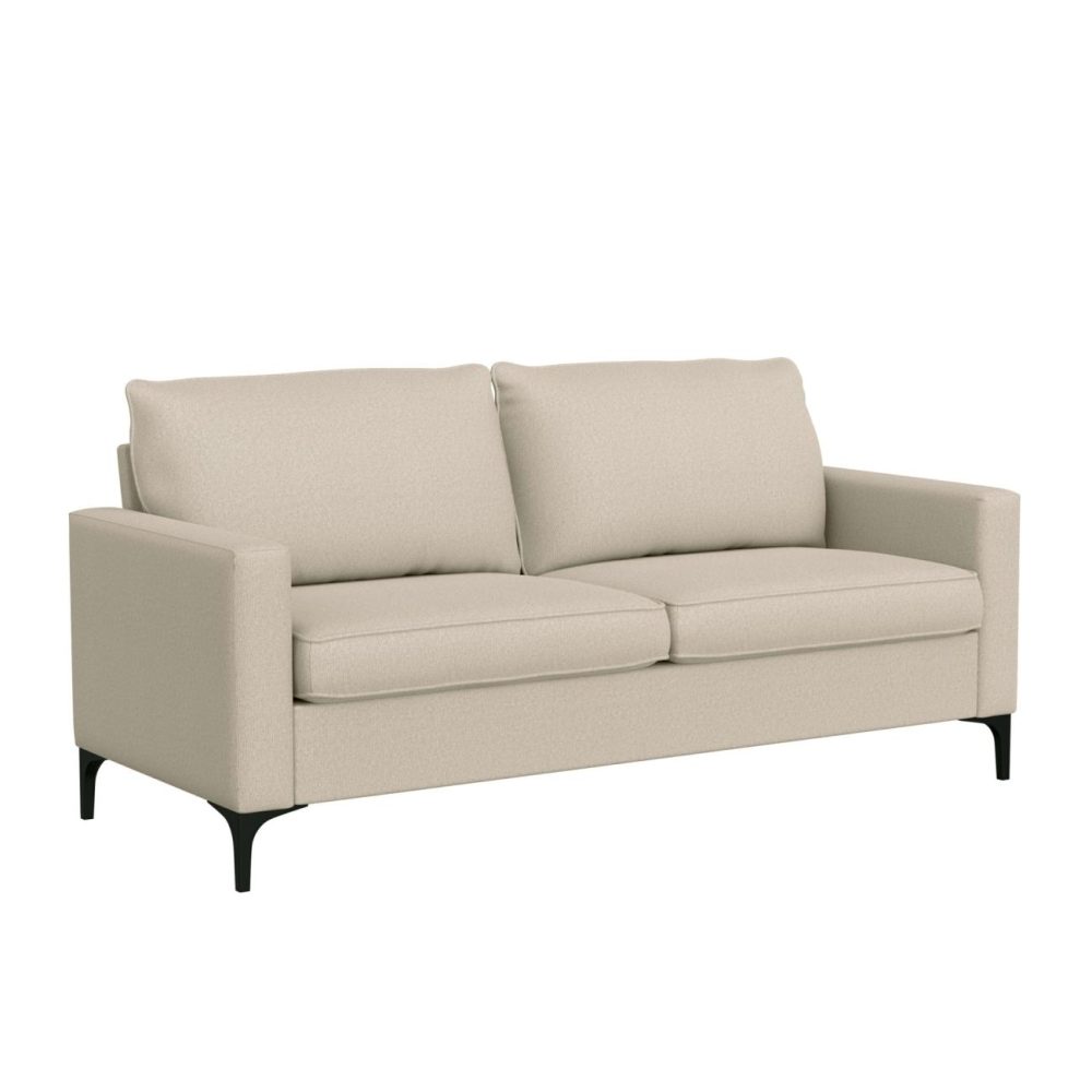 Sofas | Alamay Upholstered Sofa Seating Oatmeal