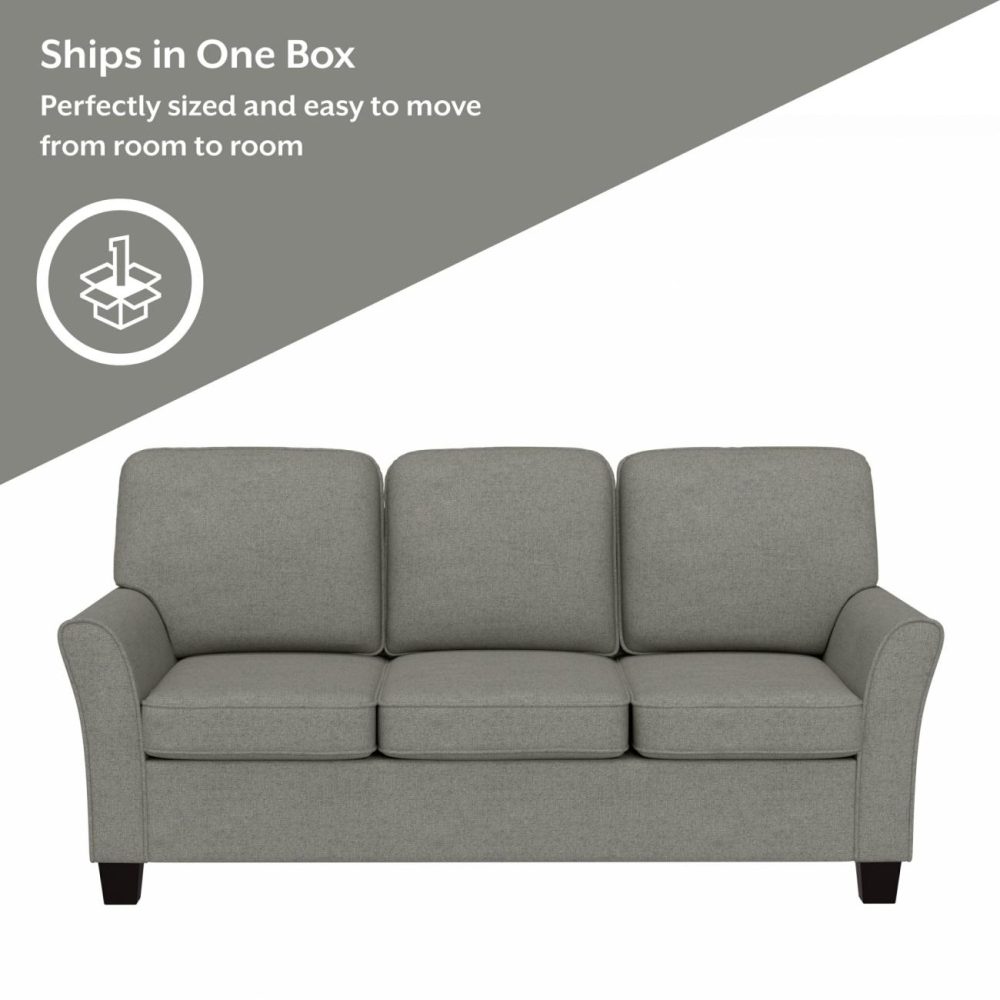 Sofas | Ancillae Upholstered Sofa Seating Gray