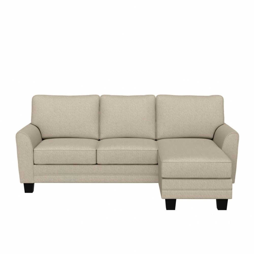 Sofas | Daniel Upholstered Chaise Sectional Seating Putty