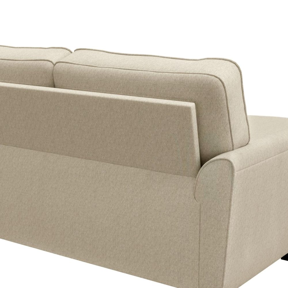 Sofas | Daniel Upholstered Chaise Sectional Seating Putty