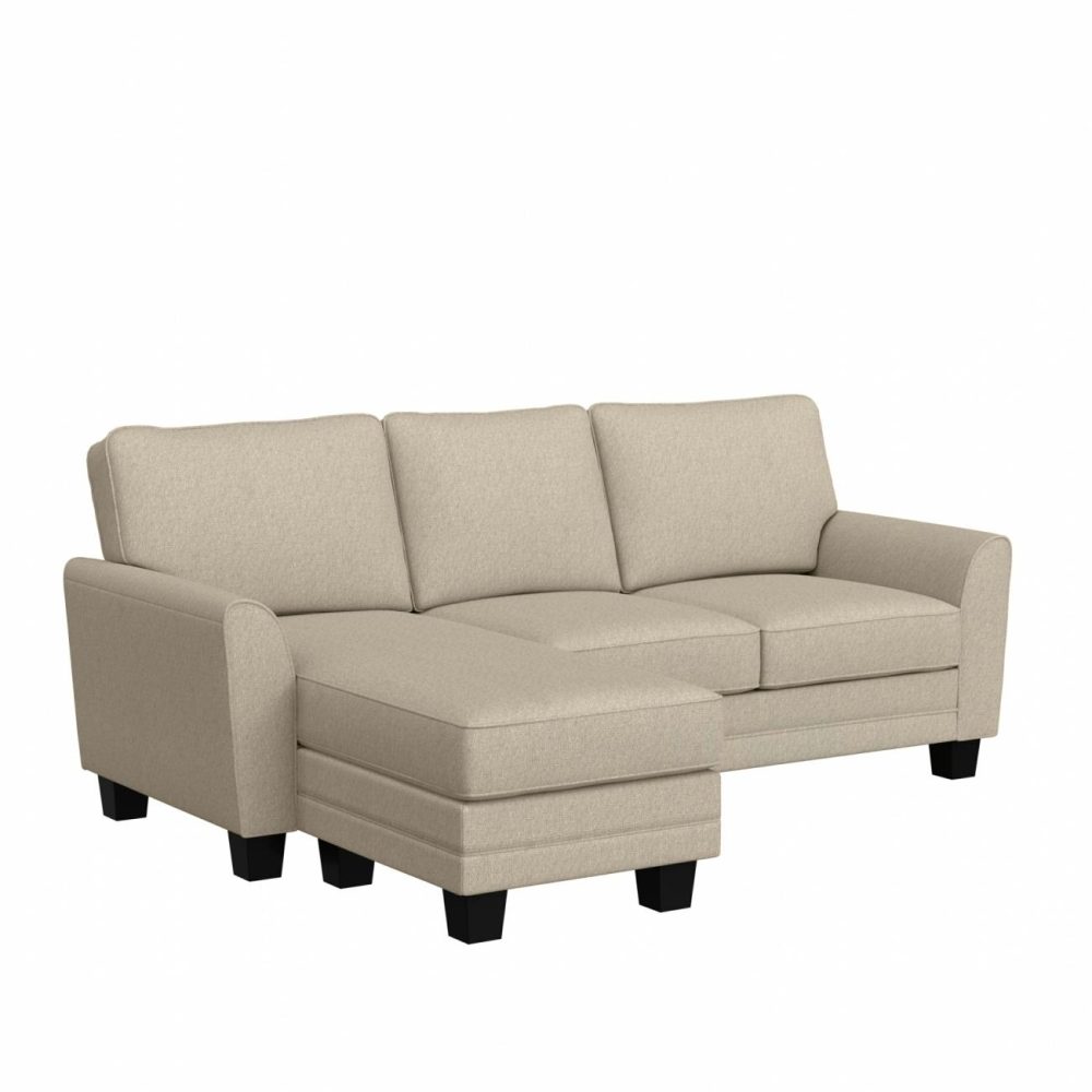 Sofas | Daniel Upholstered Chaise Sectional Seating Putty