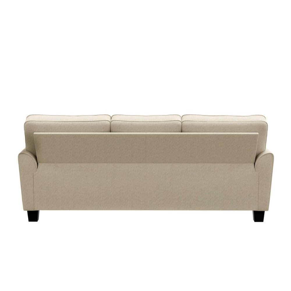 Sofas | Daniel Upholstered Chaise Sectional Seating Putty