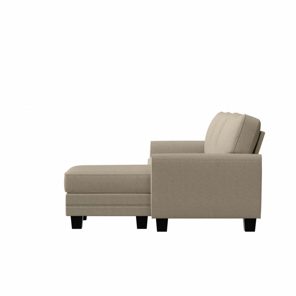 Sofas | Daniel Upholstered Chaise Sectional Seating Putty