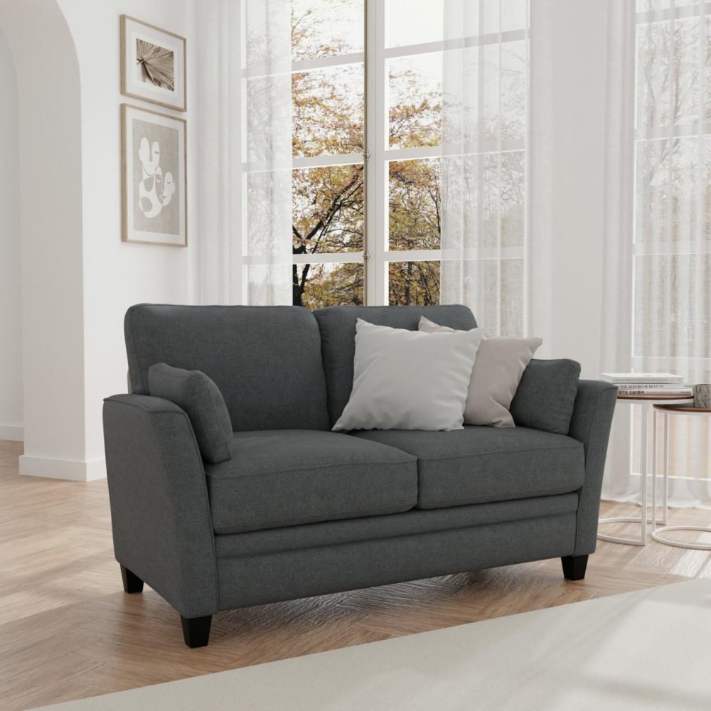 Sofas | Grant River Upholstered Loveseat Seating Gray