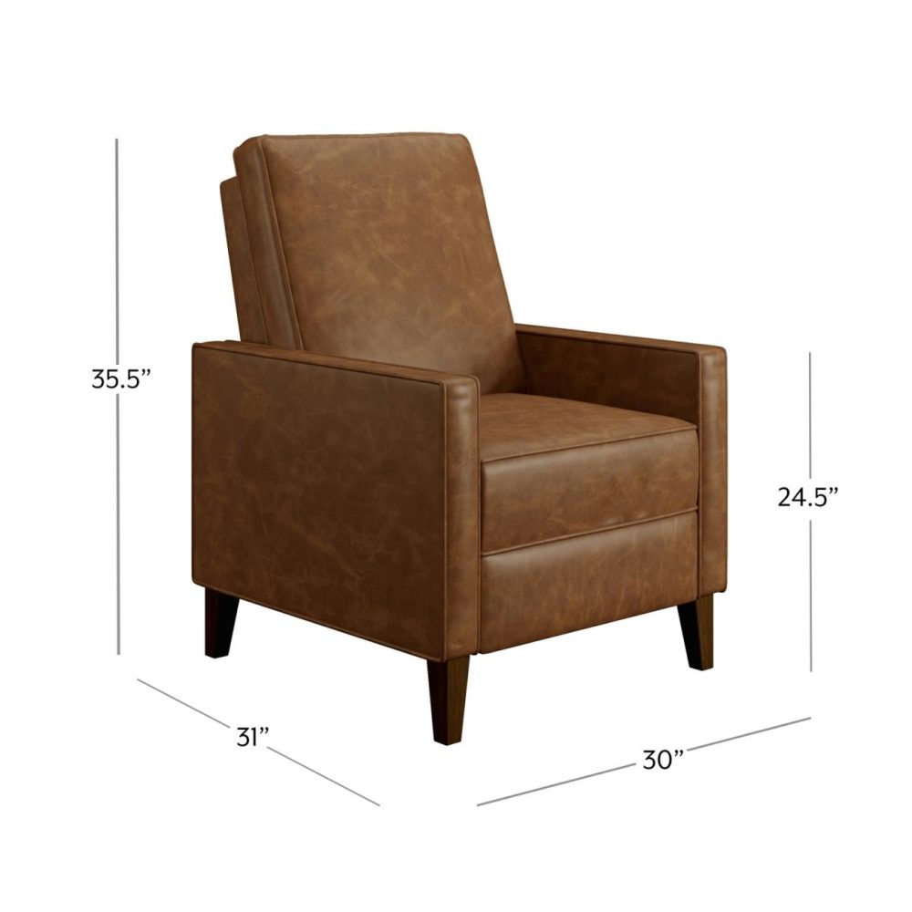 Sofas | Jianna Upholstered Recliner Seating Saddle