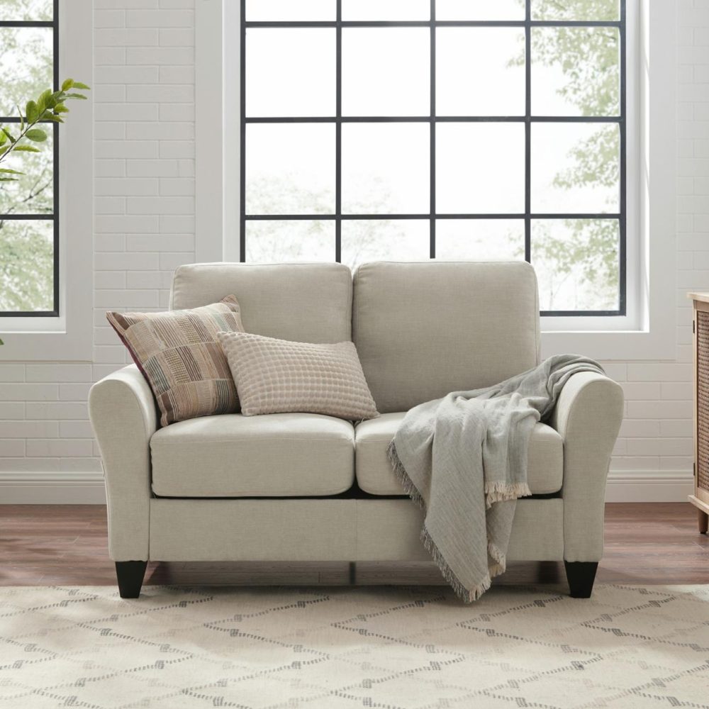 Sofas | Naperville Upholstered Loveseat Seating Cream