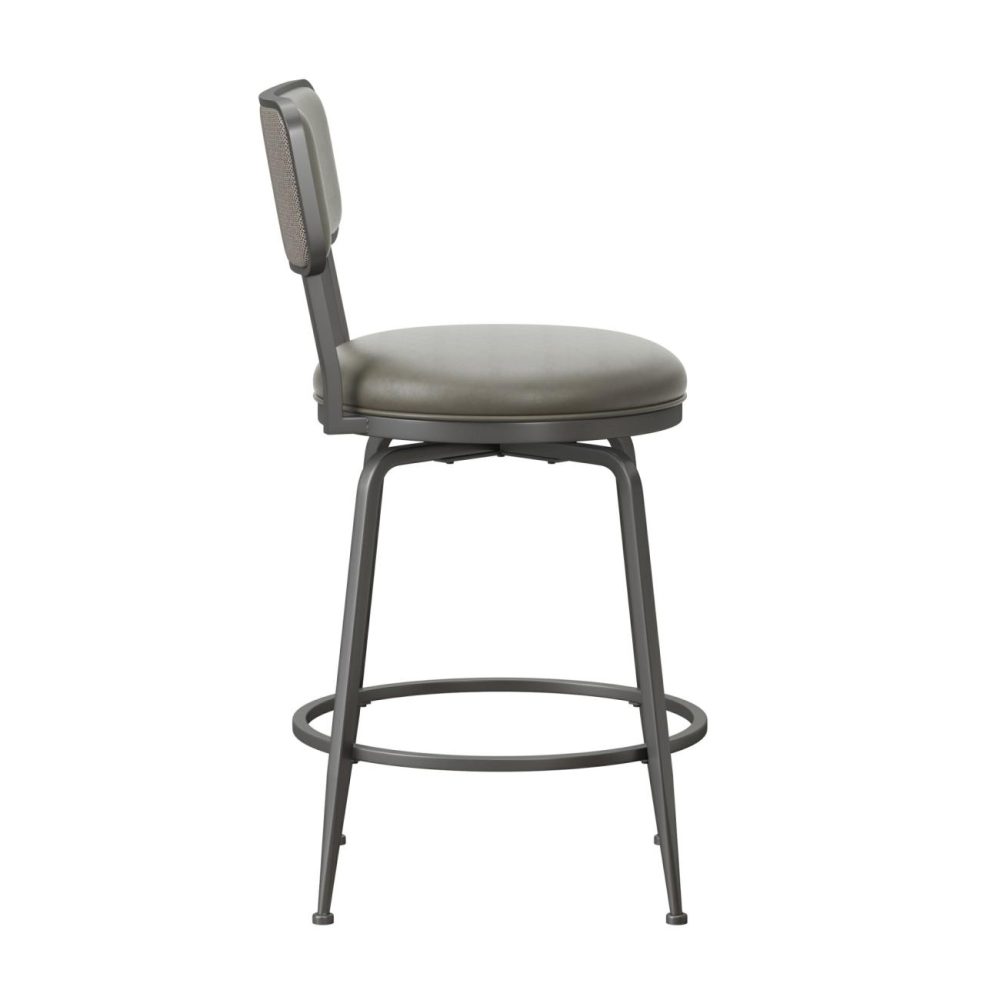 Stools | Baltimore Metal Stool Kitchen & Dining Gray