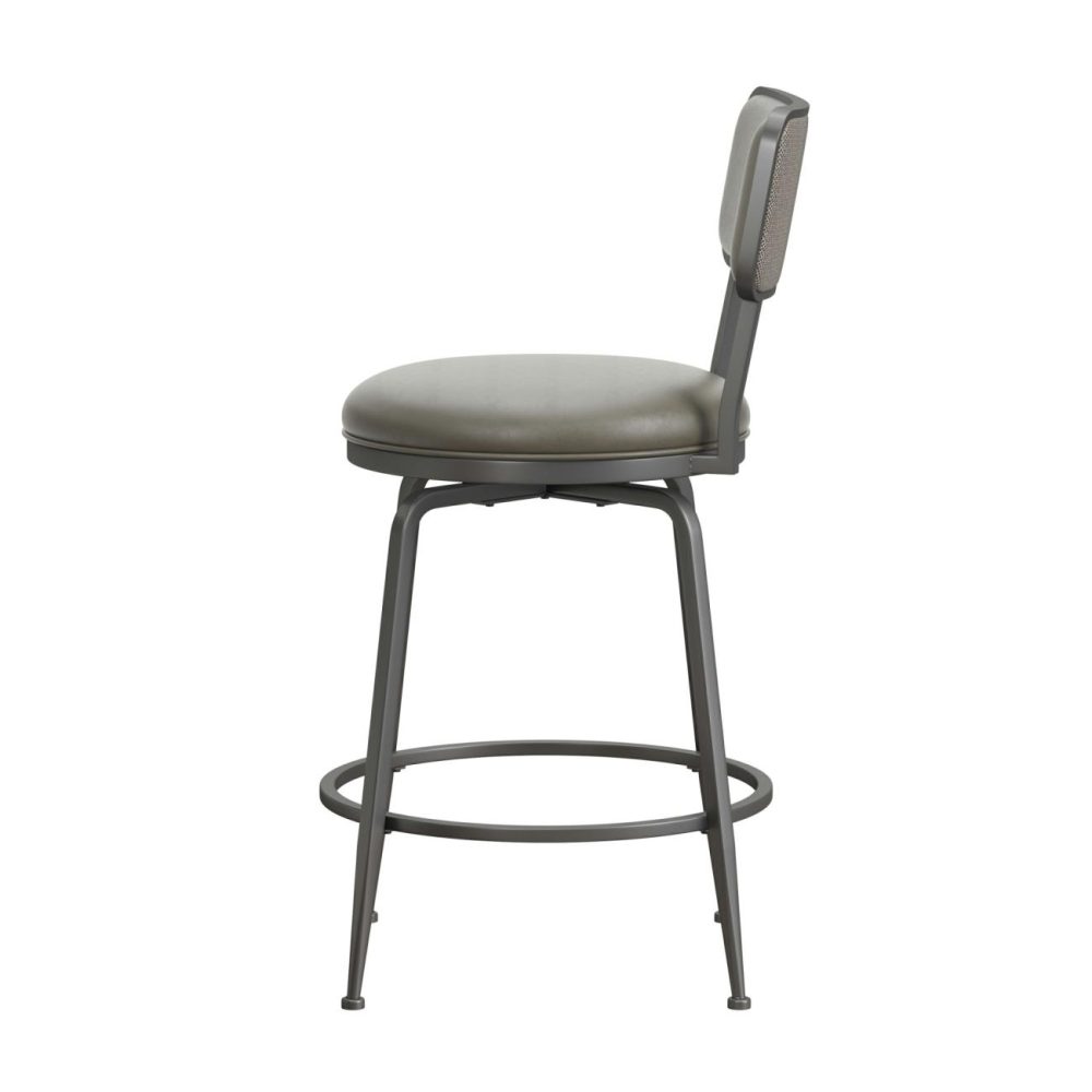 Stools | Baltimore Metal Stool Kitchen & Dining Gray