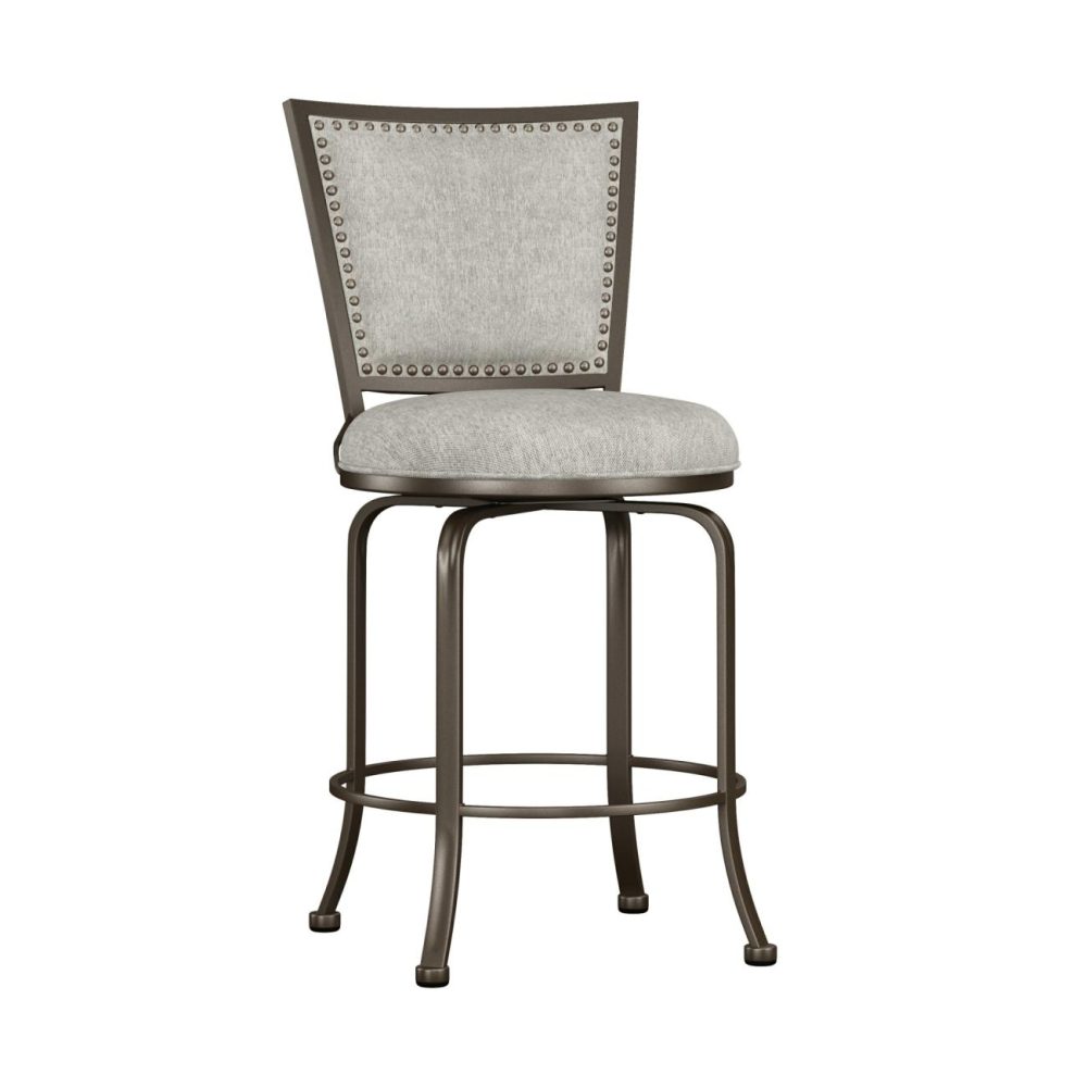 Stools | Belle Grove Metal Stool Kitchen & Dining Gray