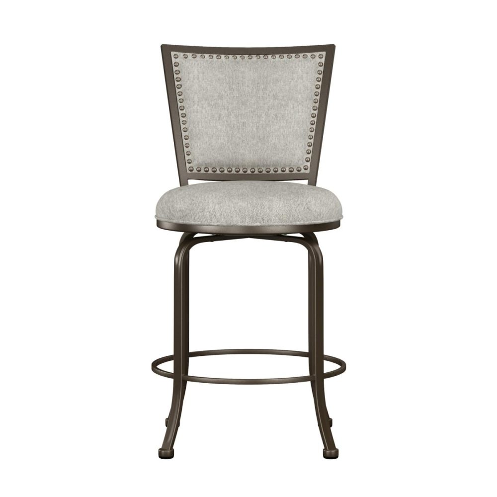 Stools | Belle Grove Metal Stool Kitchen & Dining Gray