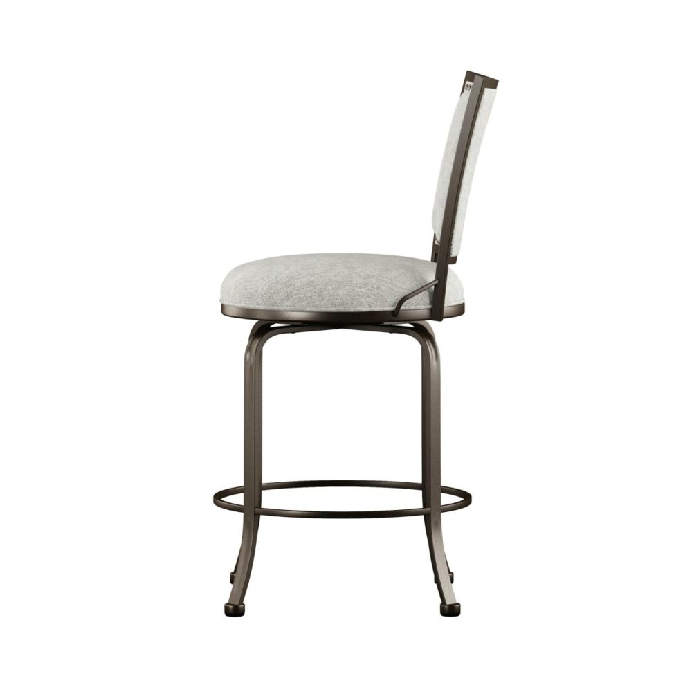 Stools | Belle Grove Metal Stool Kitchen & Dining Gray