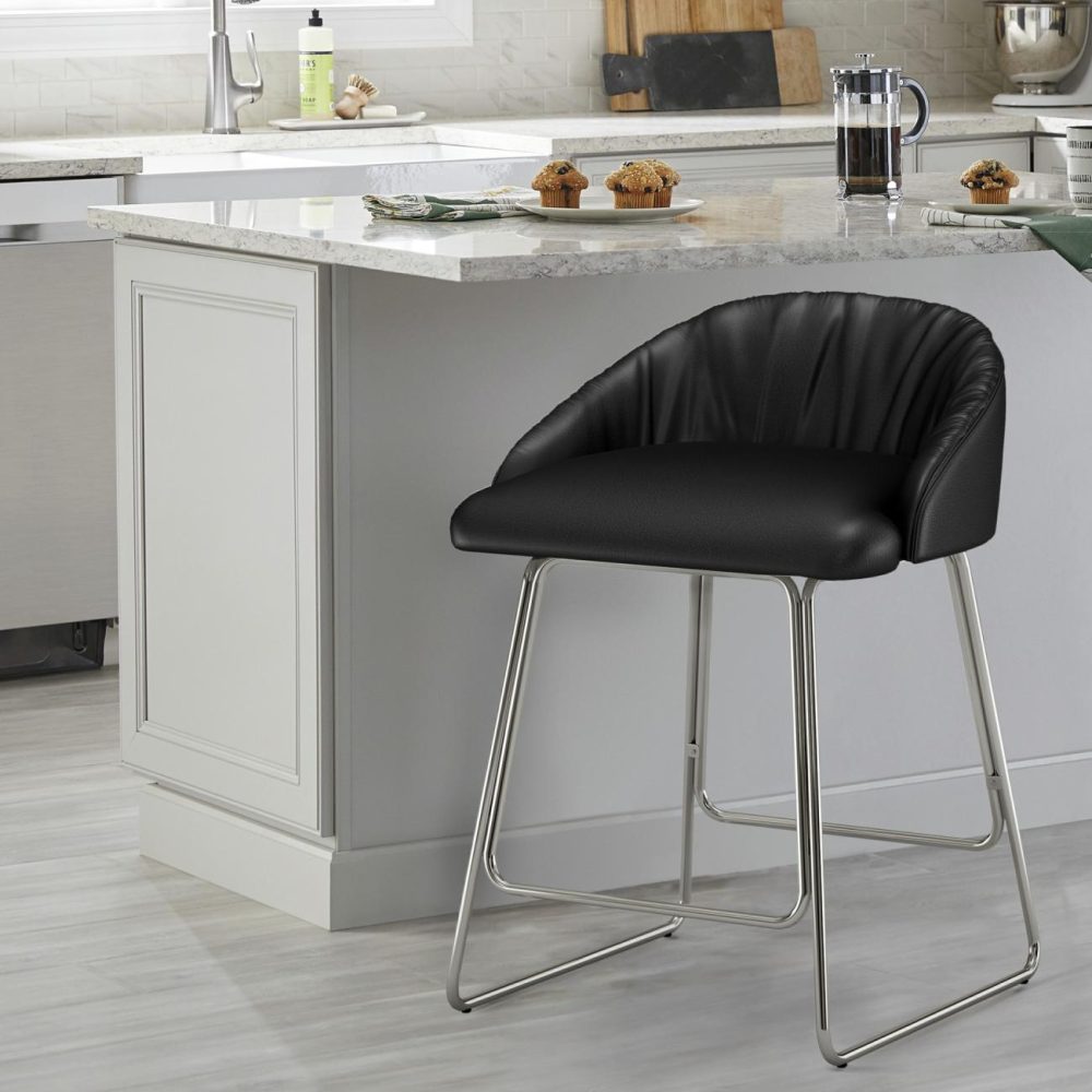 Stools | Boyle Metal Stool Kitchen & Dining Black