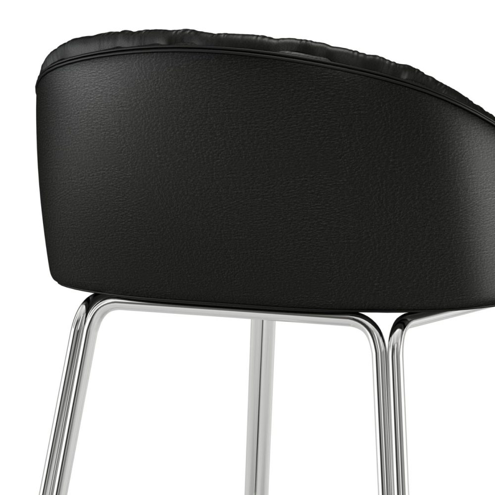 Stools | Boyle Metal Stool Kitchen & Dining Black