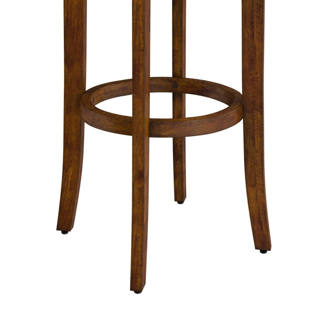 Stools | Canton Wood Stool Kitchen & Dining Brown