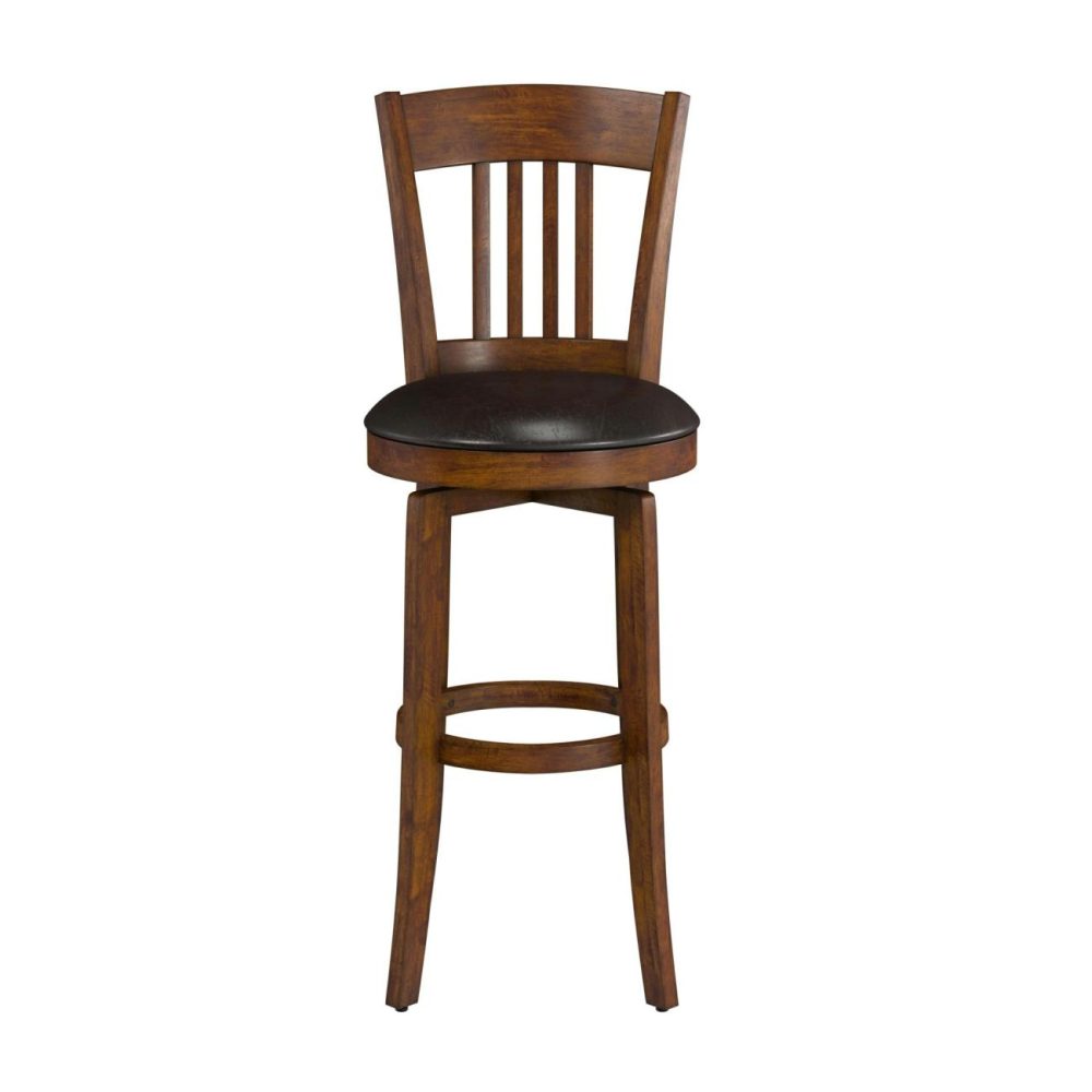 Stools | Canton Wood Stool Kitchen & Dining Brown