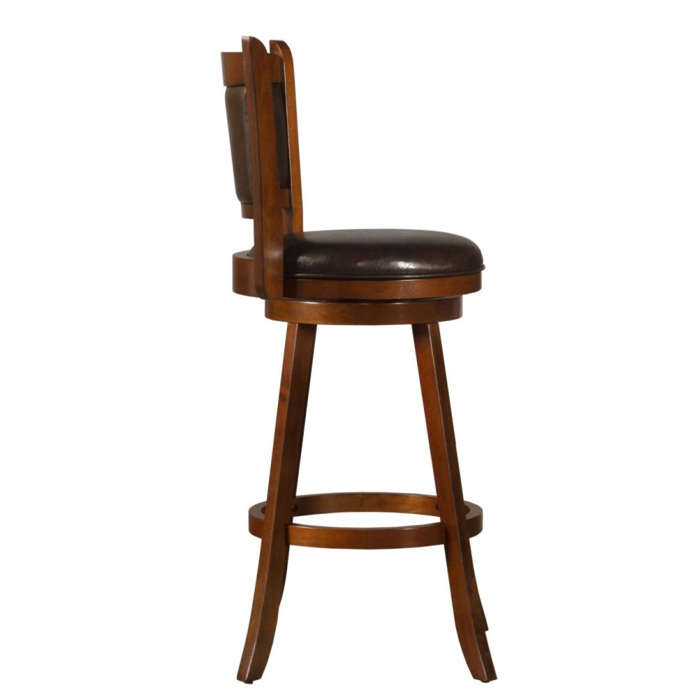 Stools | Dennery Wood Stool Kitchen & Dining Cherry