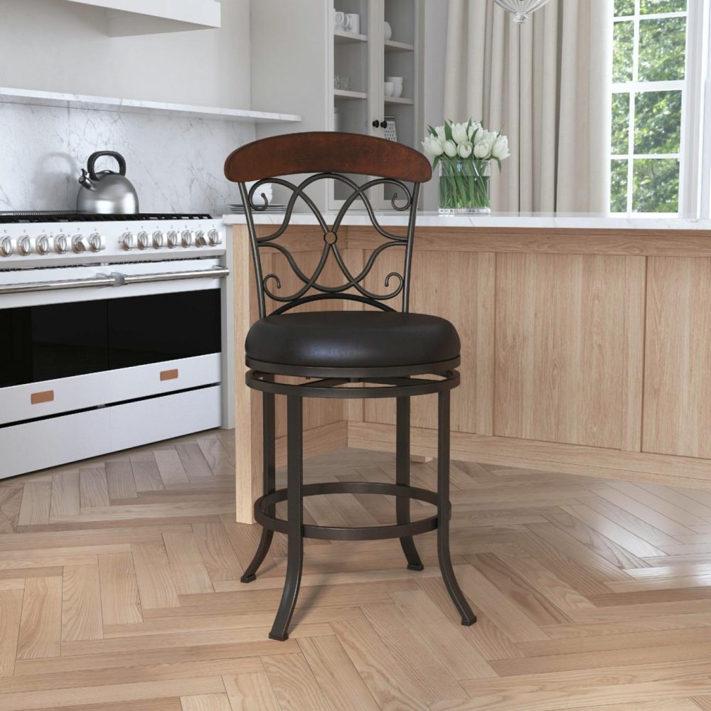 Stools | Dundee Metal Stool Kitchen & Dining Dark Coffee