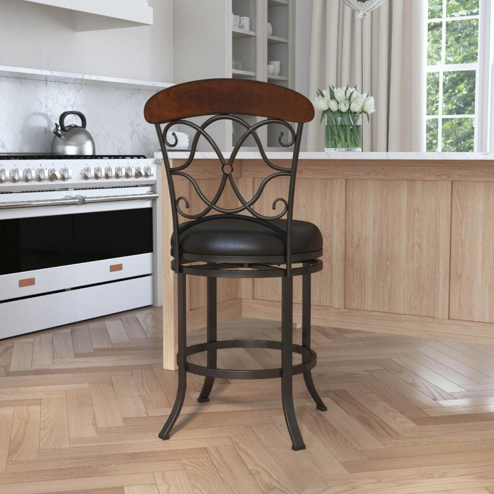 Stools | Dundee Metal Stool Kitchen & Dining Dark Coffee