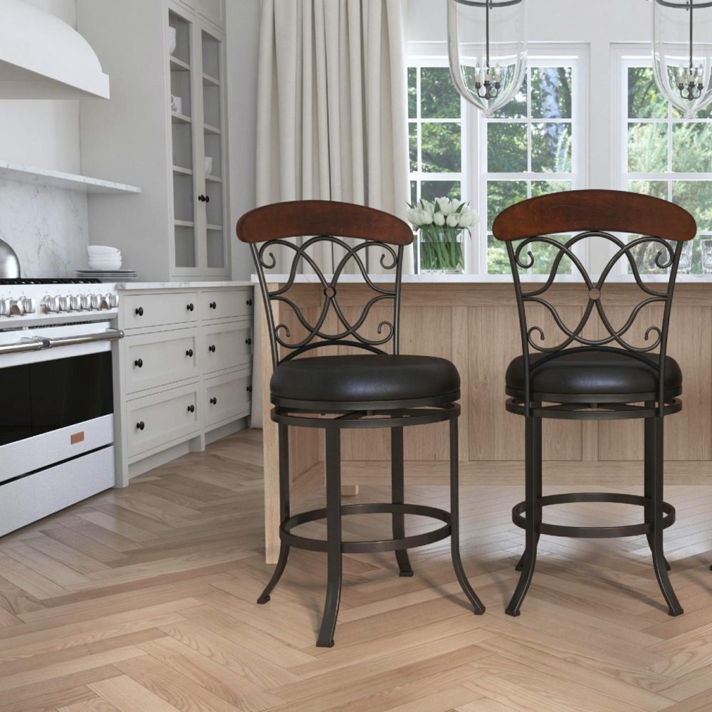 Stools | Dundee Metal Stool Kitchen & Dining Dark Coffee