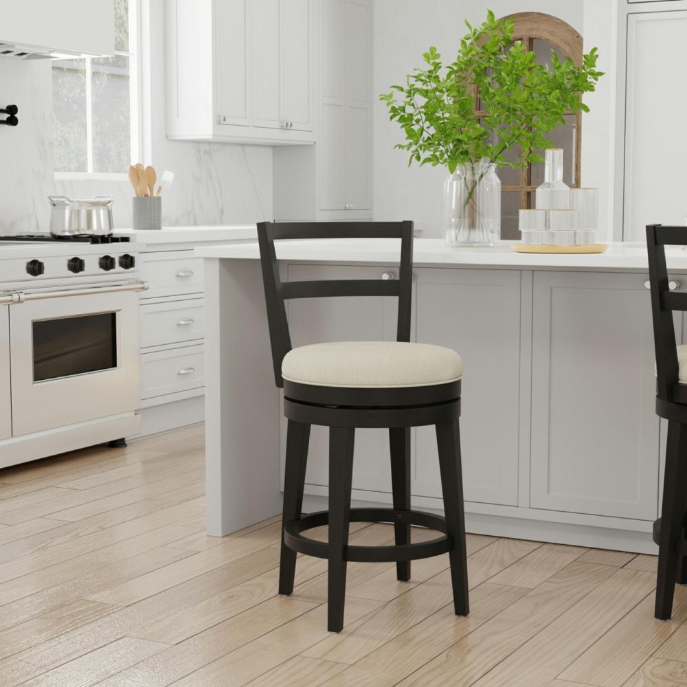 Stools | Fletcher Wood Stool Kitchen & Dining Black