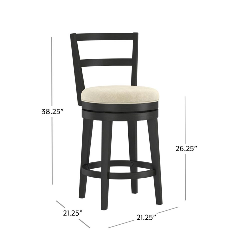 Stools | Fletcher Wood Stool Kitchen & Dining Black