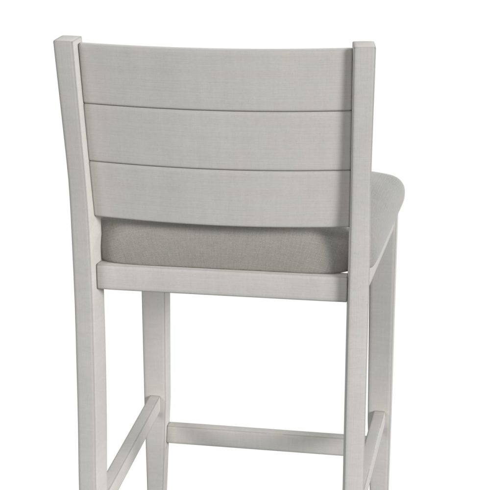 Stools | Fowler Wood Stool Kitchen & Dining Sea White