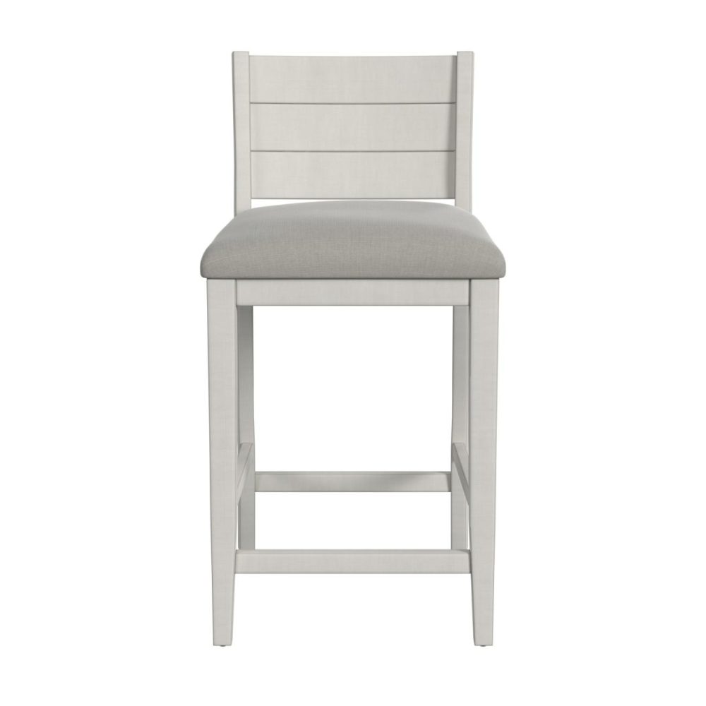 Stools | Fowler Wood Stool Kitchen & Dining Sea White