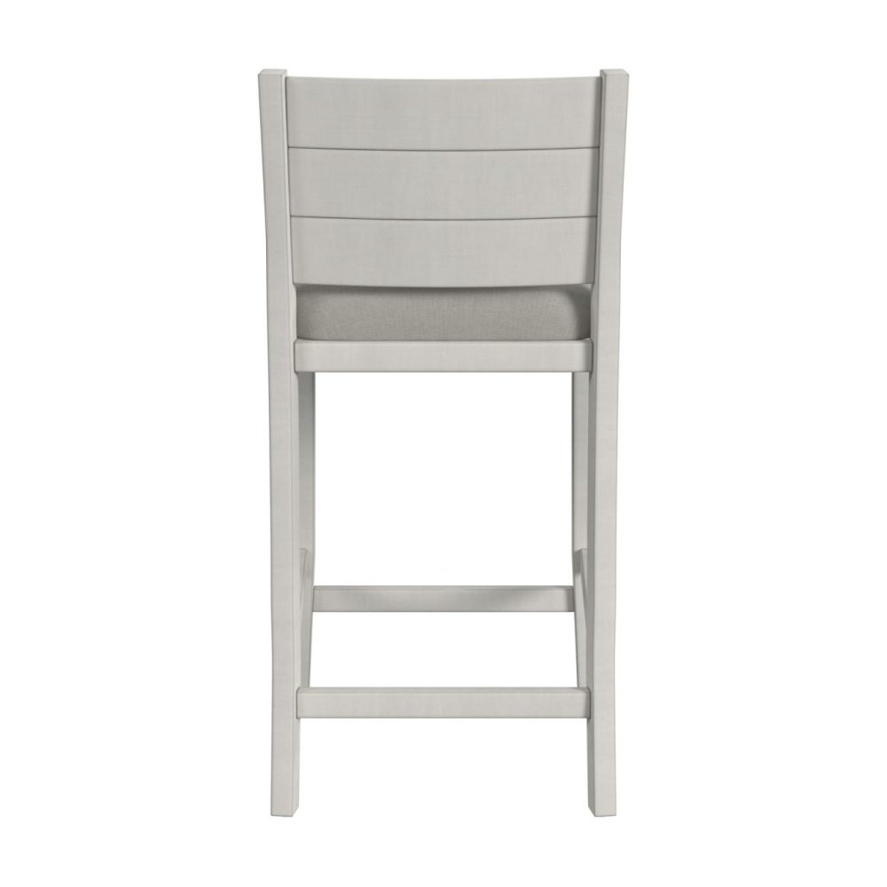 Stools | Fowler Wood Stool Kitchen & Dining Sea White