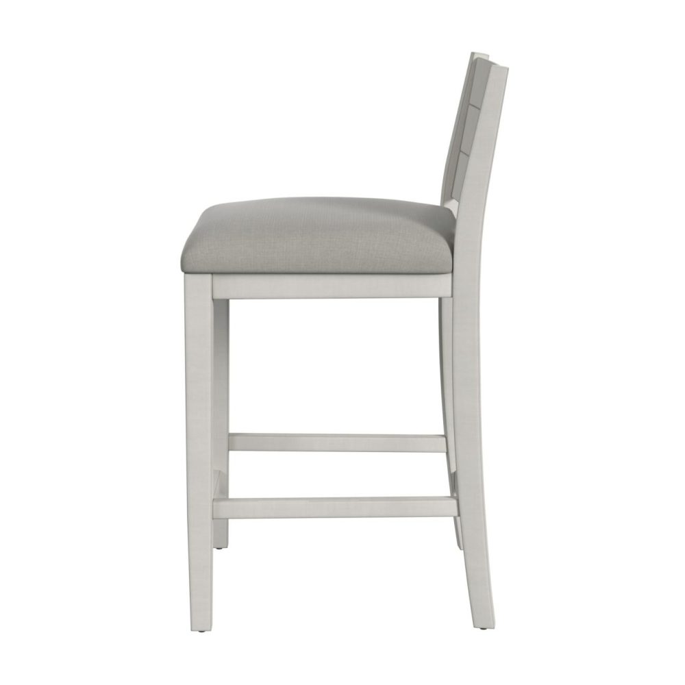 Stools | Fowler Wood Stool Kitchen & Dining Sea White