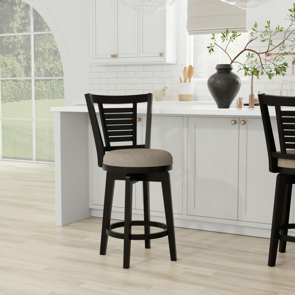 Stools | Foxmoor Wood Stool Kitchen & Dining Black