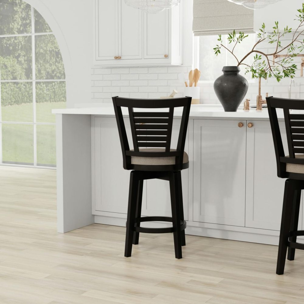 Stools | Foxmoor Wood Stool Kitchen & Dining Black