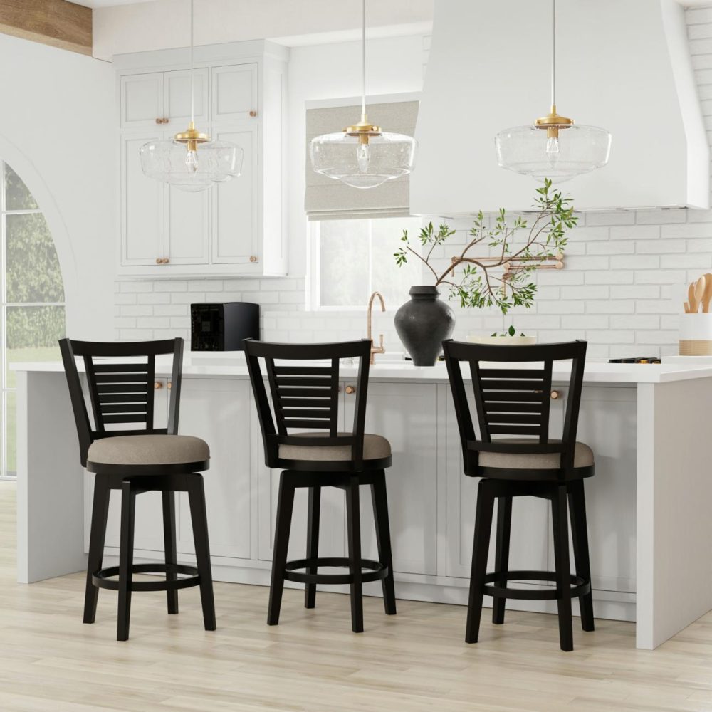 Stools | Foxmoor Wood Stool Kitchen & Dining Black