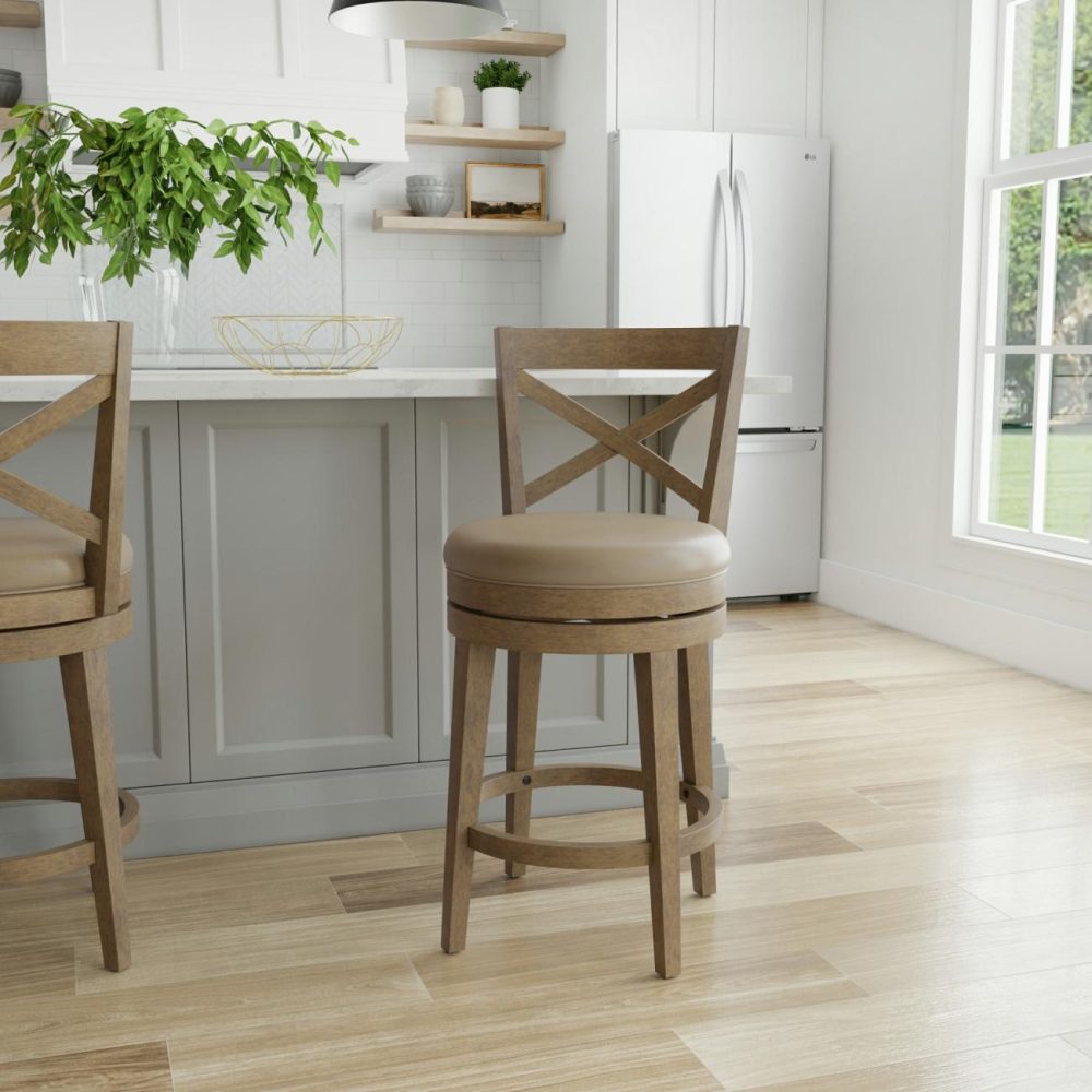 Stools | Grace Wood Stool Kitchen & Dining Brown Oak