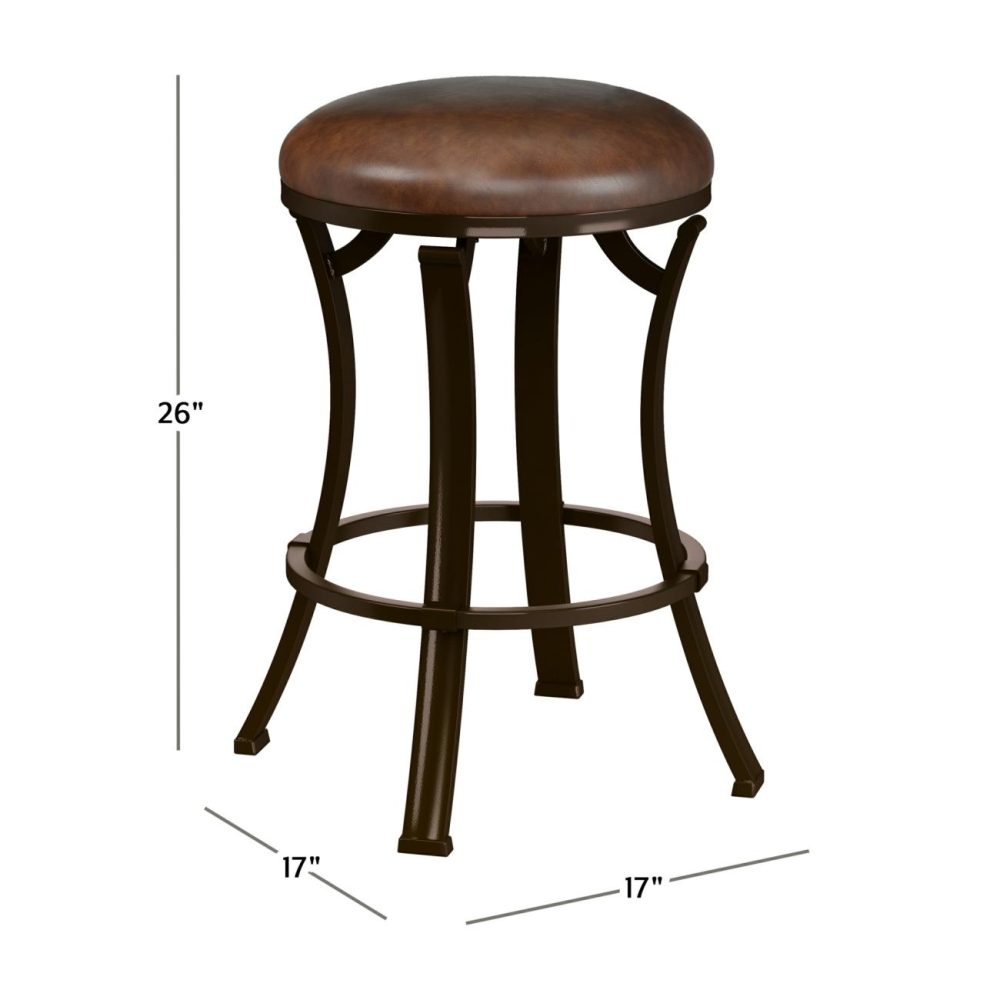 Stools | Kelford Metal Stool Kitchen & Dining Antique Bronze