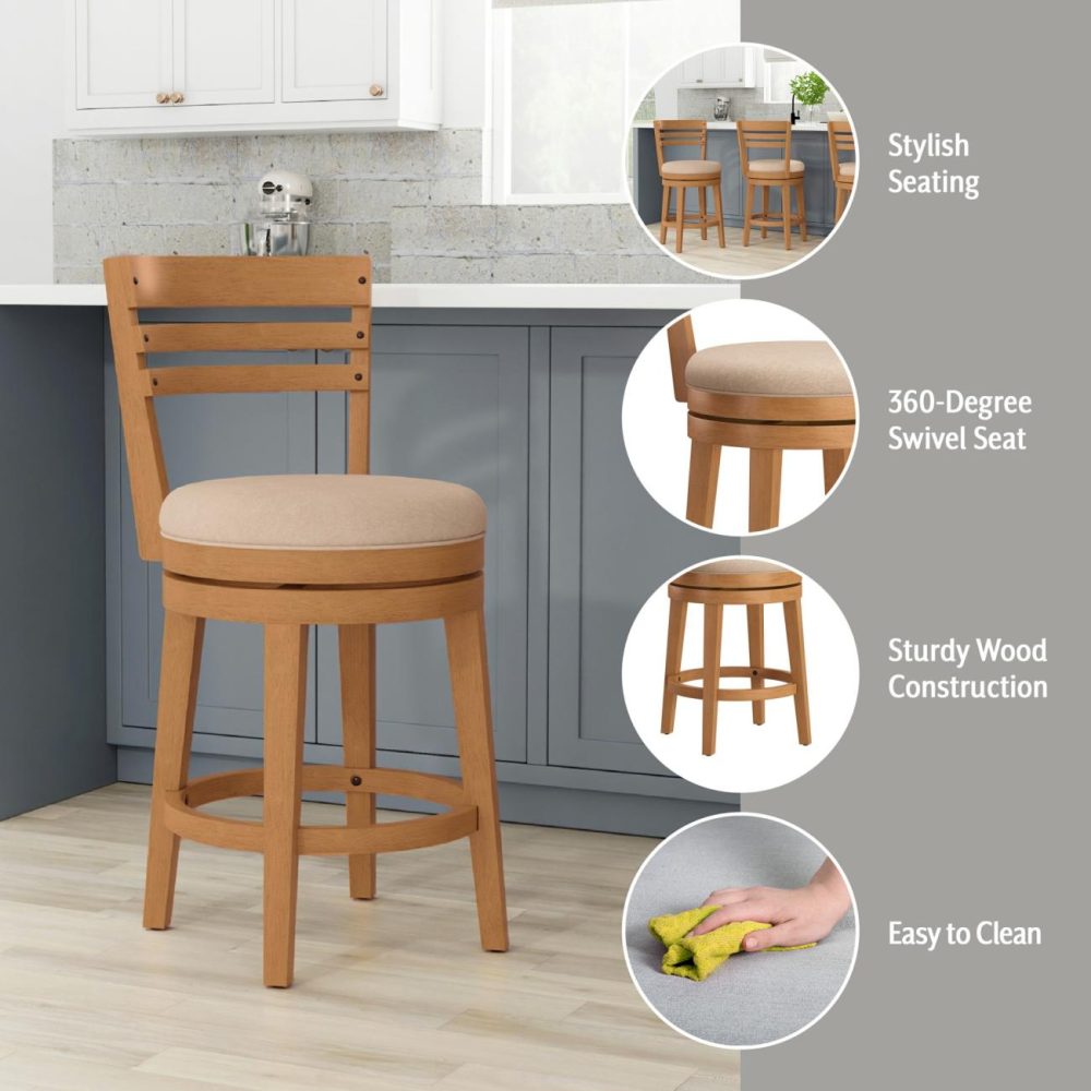 Stools | Lemon Grove Wood Stool Kitchen & Dining Fruitwood