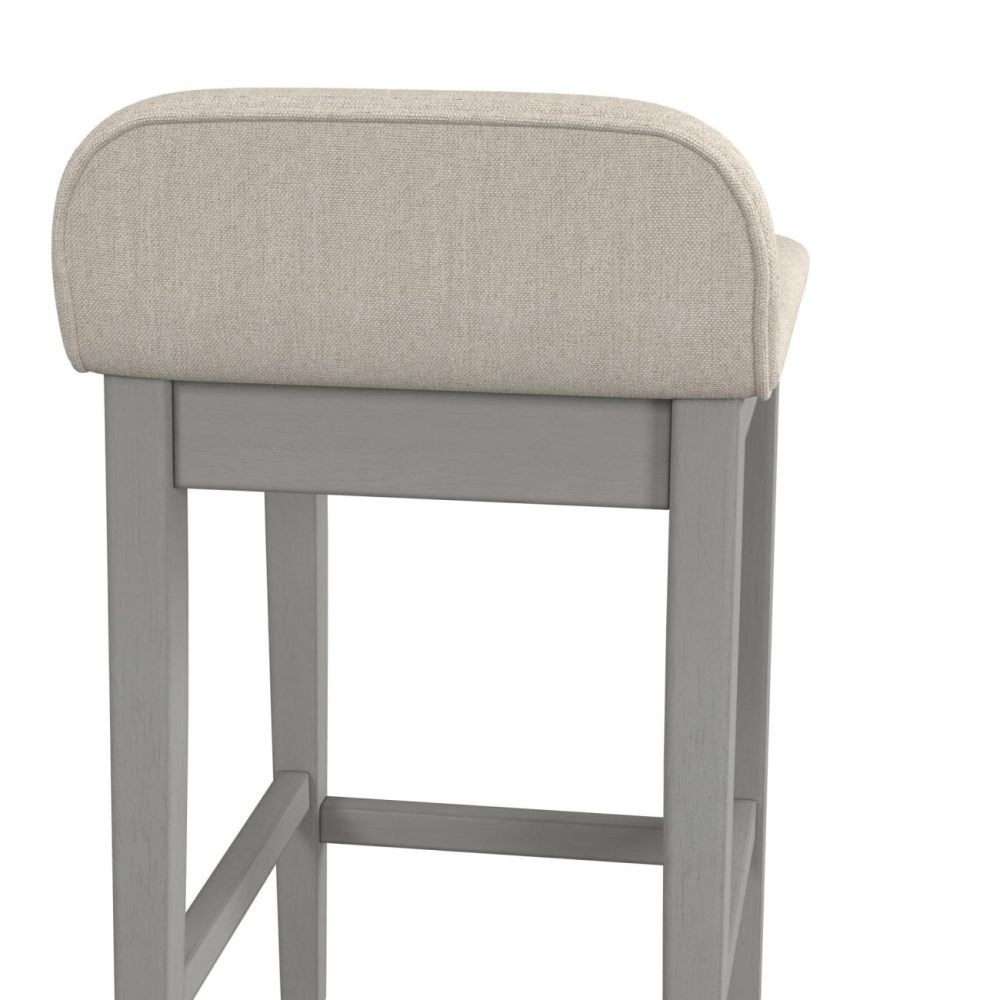 Stools | Maydena Wood Stool Kitchen & Dining Distressed Gray