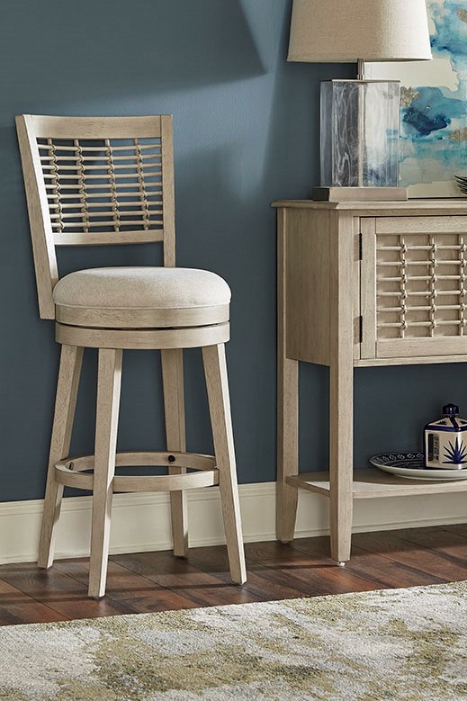 Stools | Ocala Wood Stool Kitchen & Dining Sandy Gray