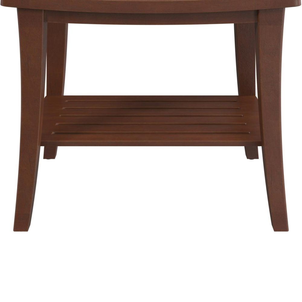 Stools | Preston Wood Vanity Stool Seating Stools