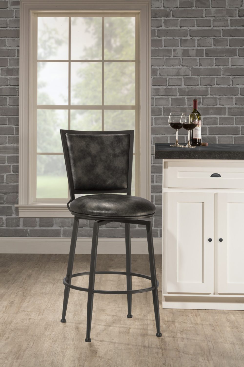 Stools | Rockvale Metal Stool Kitchen & Dining Charcoal