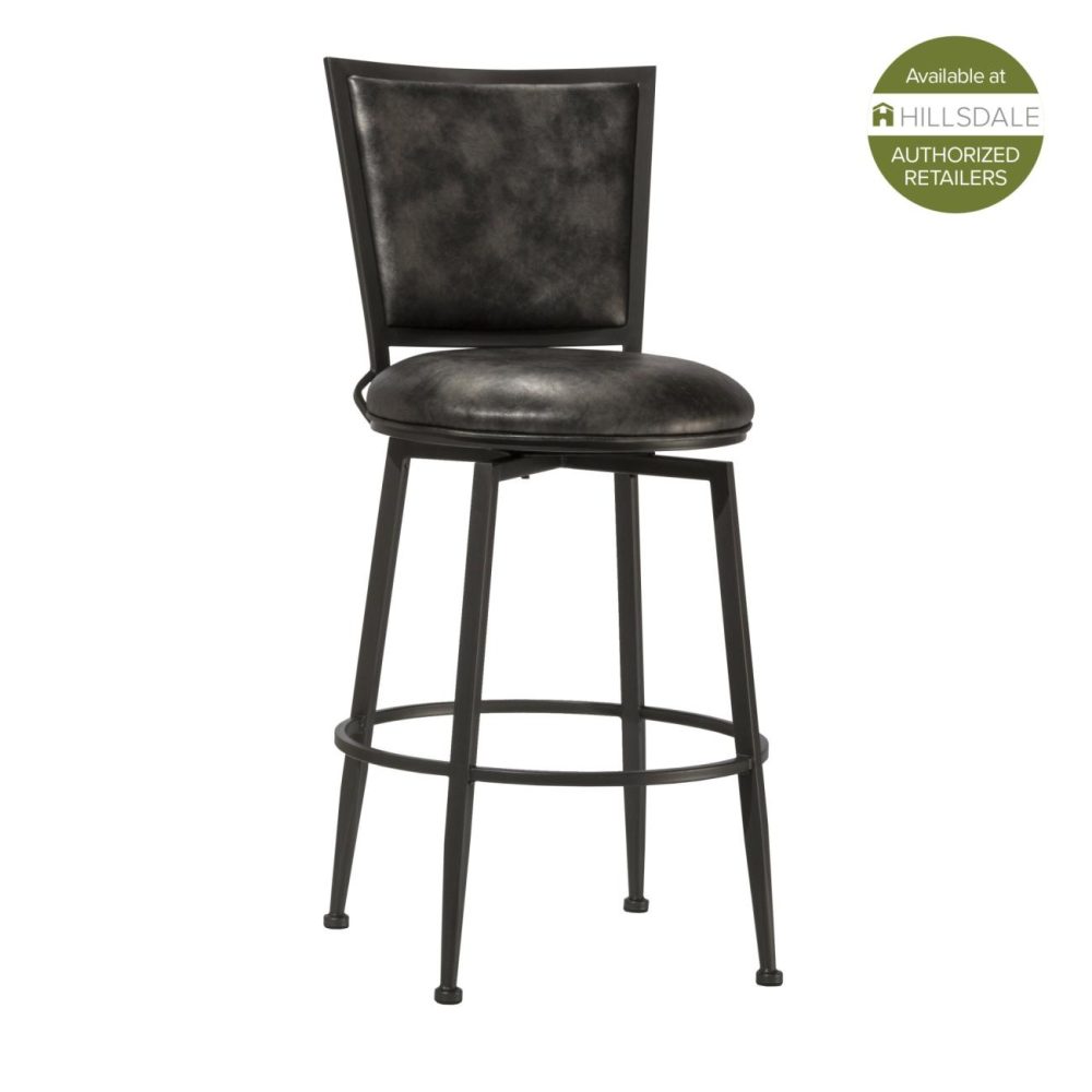 Stools | Rockvale Metal Stool Kitchen & Dining Charcoal