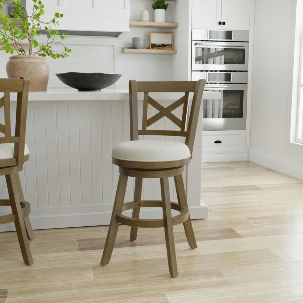 Stools | Roe Wood Stool Kitchen & Dining Brush Gray