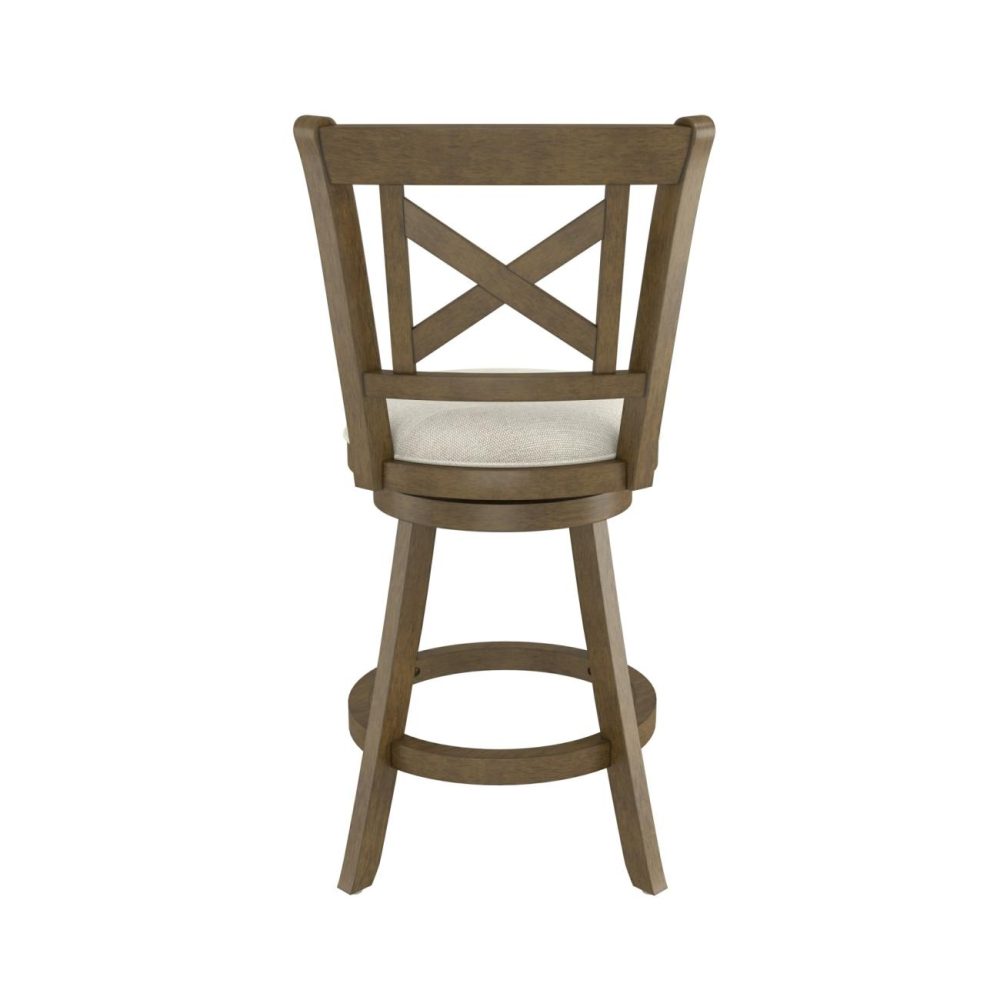 Stools | Roe Wood Stool Kitchen & Dining Brush Gray