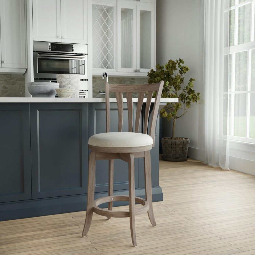 Stools | Savana Wood Stool Kitchen & Dining Brown Gray